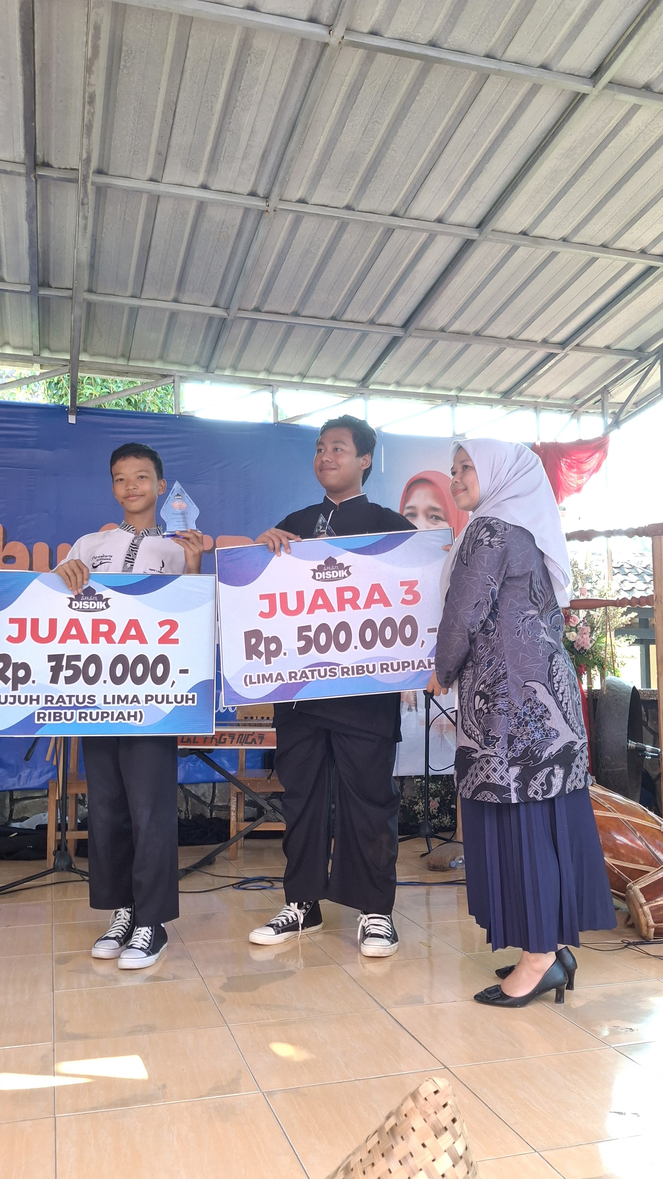 Sertifikat Juara 3 Cabang Borangan Putra